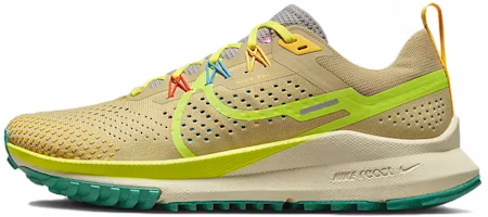 (Women) Nike React Pegasus Trail 4 'Team Gold Volt' DJ6159-700 (Women) Nike React Pegasus Trail 4 'Team Gold Volt' DJ6159-700