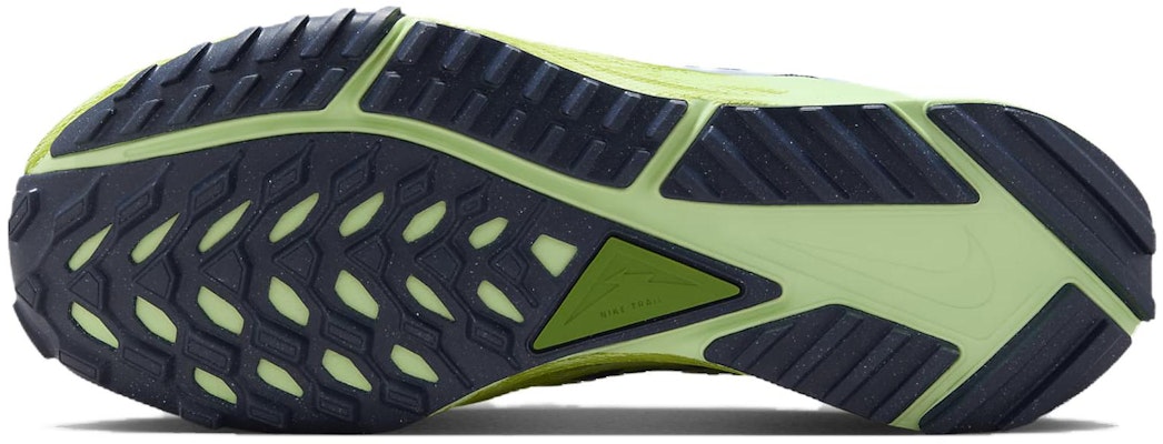 (Women) Nike React Pegasus Trail 4 'Thunder Blue Chlorophyll' DJ6159-403 Details for (Women) Nike React Pegasus Trail 4 'Thunder Blue Chlorophyll' DJ6159-403