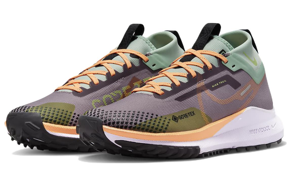 Lookbook (W) Nike React Pegasus Trail 4 Gore-Tex 'Humo Púrpura y Crema de Melocotón' DJ7929-500