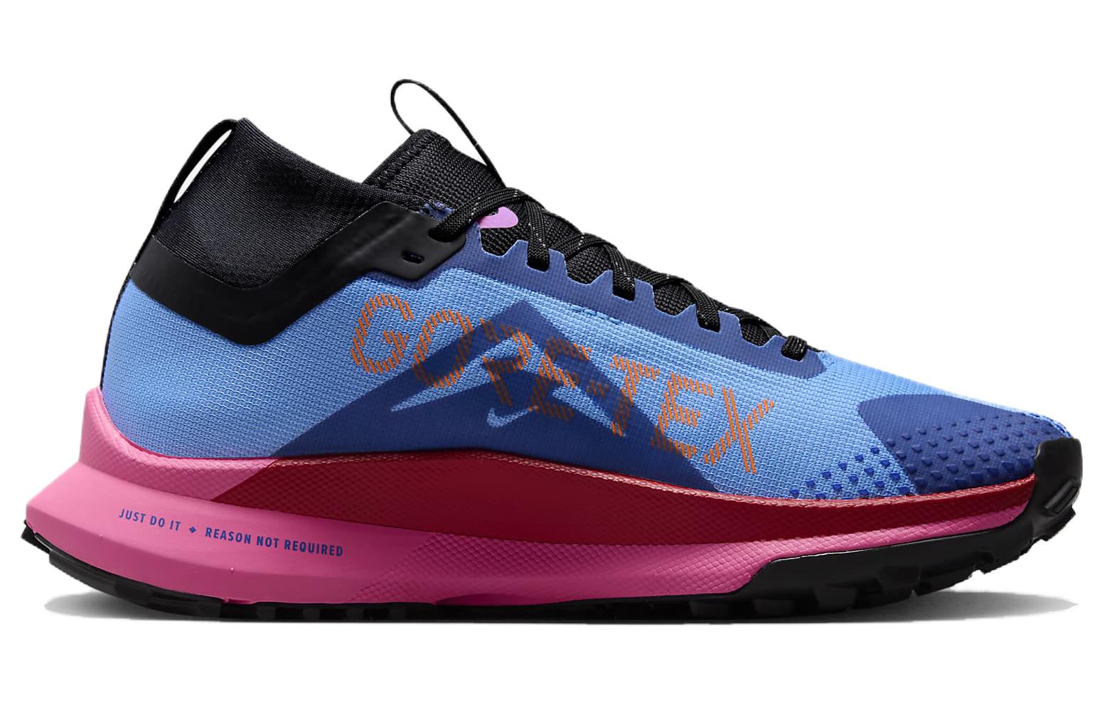 Order (W) Nike React Pegasus Trail 4 GORE-TEX 'Azul Universitario y Rosa Brillante' FV1181-400