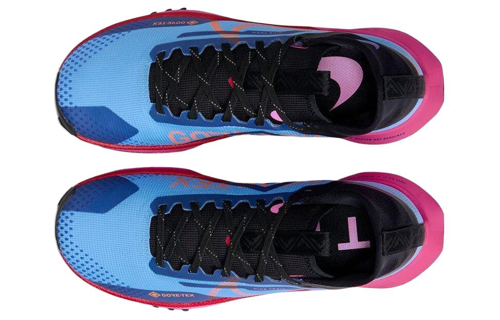 Shop (W) Nike React Pegasus Trail 4 GORE-TEX 'Azul Universitario y Rosa Brillante' FV1181-400