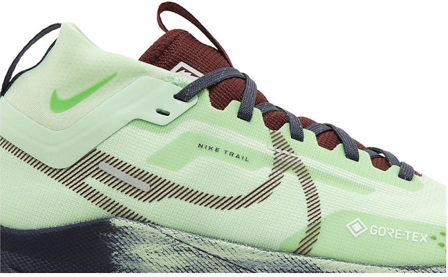 (W) Nike React Pegasus Trail 4 GORE-TEX 'Vapor Green Dark Thunder Blue' Sepatu Lari DJ7929-303 Order (W) Nike React Pegasus Trail 4 GORE-TEX 'Vapor Green Dark Thunder Blue' Sepatu Lari DJ7929-303