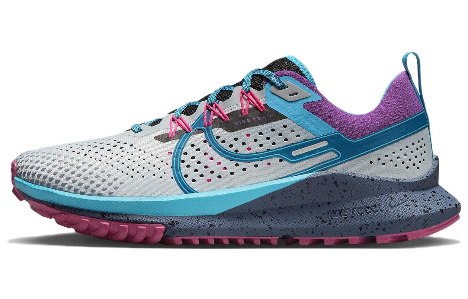 (Women) Nike React Pegasus Trail 4 SE 'Pure Platinum Baltic Blue' FB7806-001