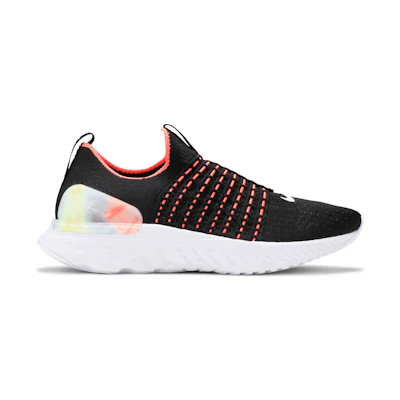 (W) Nike React Phantom Run Flyknit 2 'Black Bright Mango'
