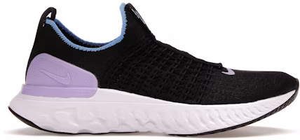(Women) Nike React Phantom Run Flyknit 2 'Black Lilac' DZ5213-001 (Women) Nike React Phantom Run Flyknit 2 'Black Lilac' DZ5213-001
