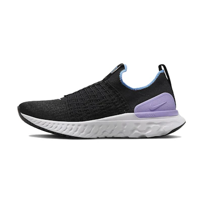(W) Nike React Phantom Run Flyknit 2 'Black Lilac'