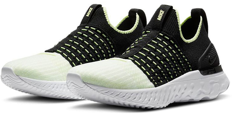 (W) Nike React Phantom Run Flyknit 2 'Negro Volt' CJ0280-004 Lookbook (W) Nike React Phantom Run Flyknit 2 'Negro Volt' CJ0280-004