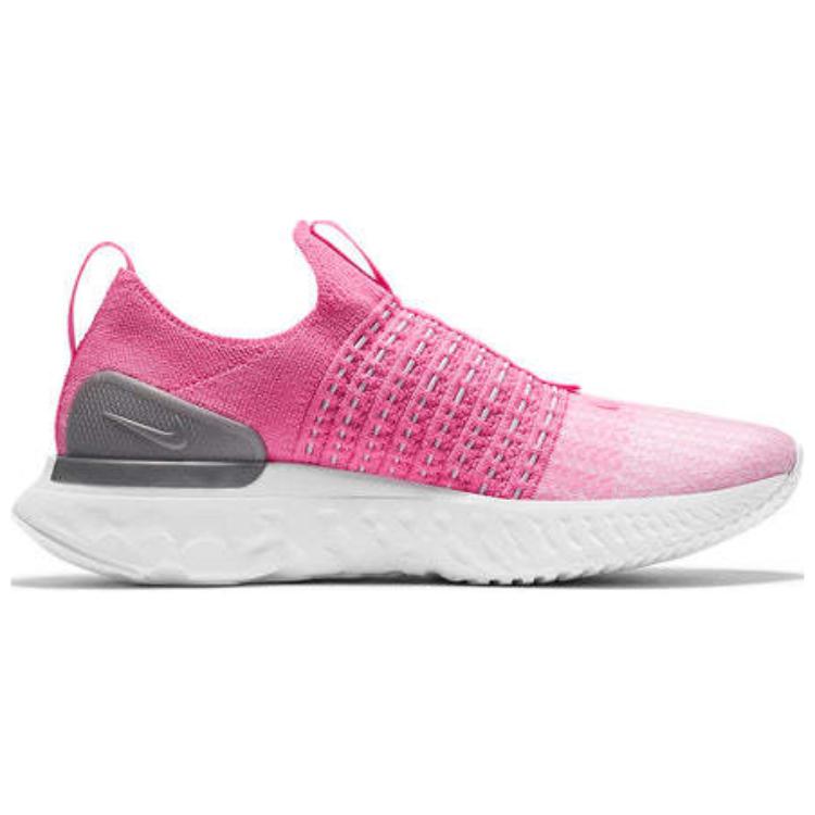 Order (W) Nike React Phantom Run Flyknit 2 'Pink Glow' Wanita Pantas Kasut CJ0280-600