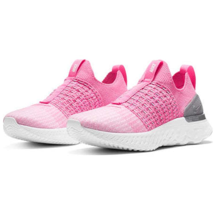 Lookbook (W) Nike React Phantom Run Flyknit 2 'Pink Glow' Wanita Pantas Kasut CJ0280-600