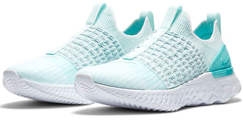 (W) Nike React Phantom Run Flyknit 2 'Teal Tint Aurora' Pria/Wanita Sepatu Olahraga CJ0280-300 Lookbook (W) Nike React Phantom Run Flyknit 2 'Teal Tint Aurora' Pria/Wanita Sepatu Olahraga CJ0280-300