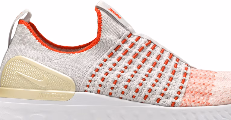 (W) 耐克 React Phantom Run Flyknit 2 灰橙色跑鞋 CJ0280-003 Order (W) 耐克 React Phantom Run Flyknit 2 灰橙色跑鞋 CJ0280-003