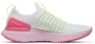 Order (W) Nike React Phantom Run Flyknit 2 'Putih Volt Pink Glow' CZ7991-100