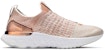 (W) Nike React Phantom Run Flyknit 2 Premium 'Fossil Stone Merah Gangsa Metalik' CZ4830-200