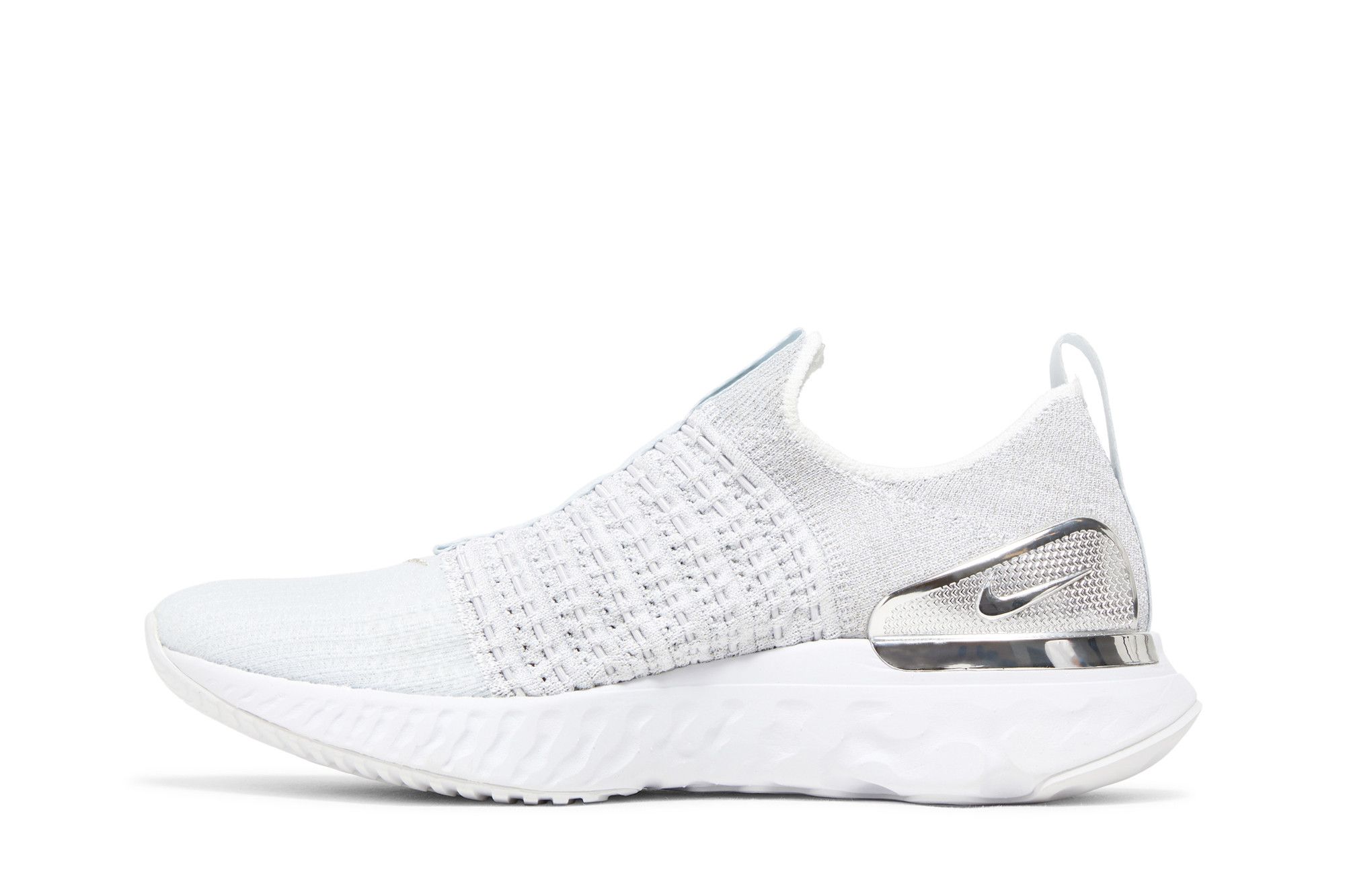 Lookbook (Women) Nike React Phantom Run Flyknit 2 Premium 'Pure Platinum White' CZ4830-002