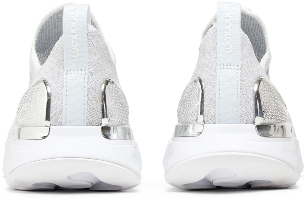 (Women) Nike React Phantom Run Flyknit 2 Premium 'Pure Platinum White' CZ4830-002 Details for (Women) Nike React Phantom Run Flyknit 2 Premium 'Pure Platinum White' CZ4830-002