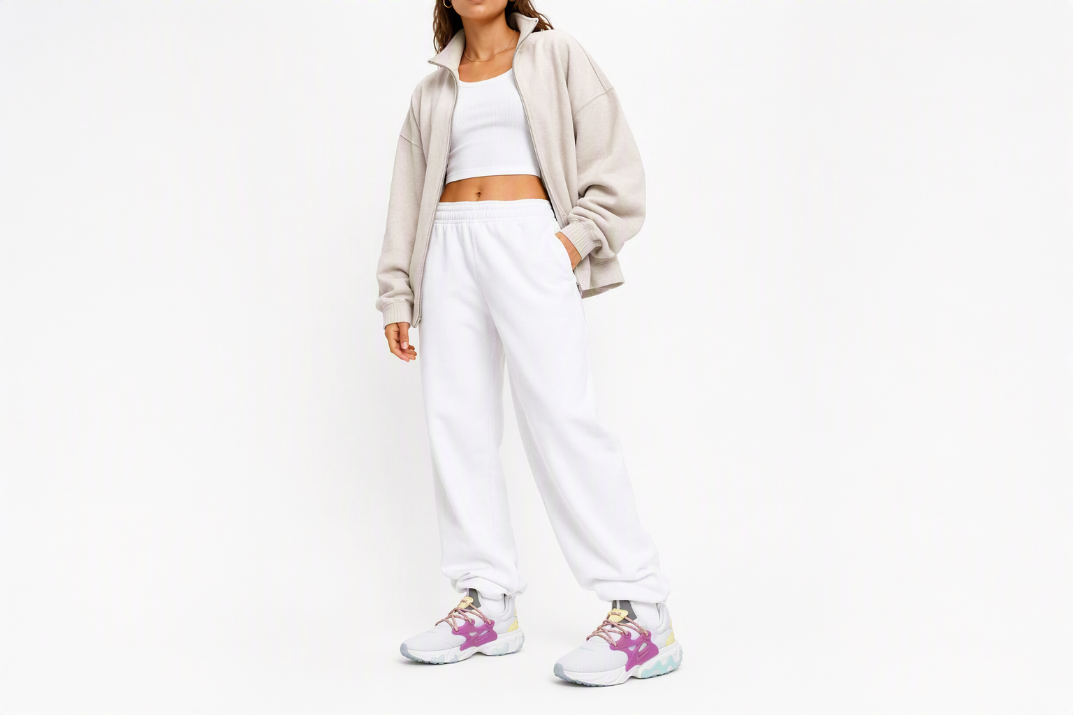 Order （女款）Nike React Presto 'White Hyper Violet' CD9015-101