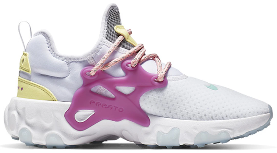 (女款)Nike React Presto 'White Hyper Violet' CD9015-101 Lookbook (女款)Nike React Presto 'White Hyper Violet' CD9015-101