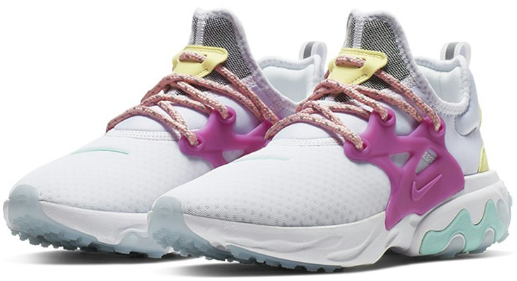 (女款)Nike React Presto 'White Hyper Violet' CD9015-101 Shop (女款)Nike React Presto 'White Hyper Violet' CD9015-101