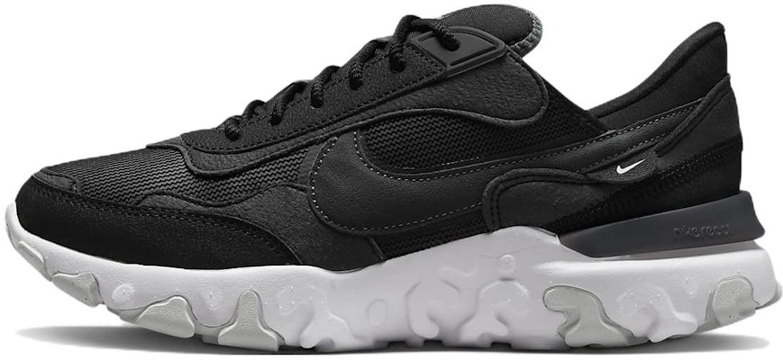 Nike React 修正款 抗震防滑耐磨 低筒 跑步鞋 女性款 黑色 Buy Nike React 修正款 抗震防滑耐磨 低筒 跑步鞋 女性款 黑色