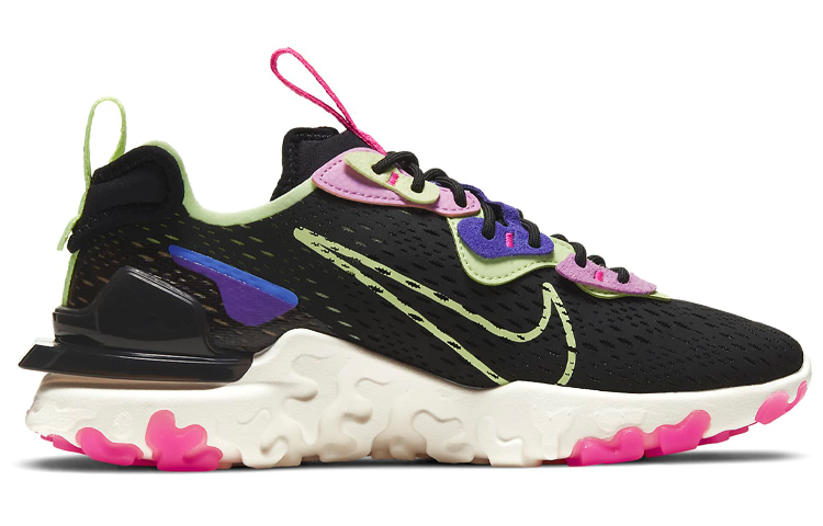 Order (W) ナイキ リアクト ビジョン "ブラック/ピンクボルト" CI7523-005