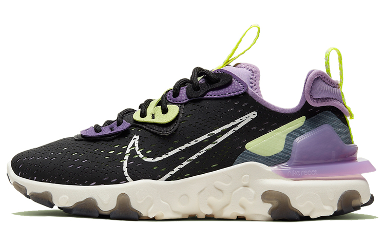 Buy (W) Nike React Vision 'Negro Morado' CI7523-002