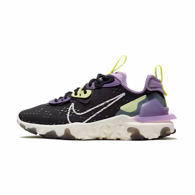 (W) Nike React Vision 'Black Purple'