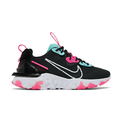(W) Nike React Vision 'Dark Smoke Grey Pink Blast'