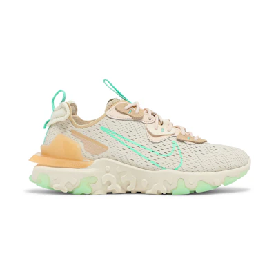 (W) Nike React Vision 'Pearl White Green Glow'