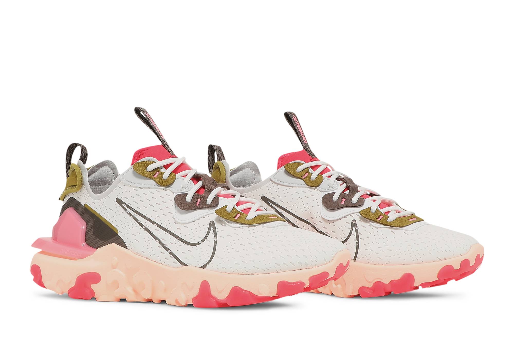 Cheap (W) 나이키 리액트 비전 '화이트 시렌 레드' (Nike React Vision '화이트 시렌 레드') CI7523-102