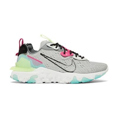 (W) Nike React Vision 'Wolf Grey Pink Prime'