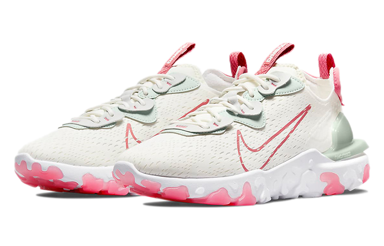 (W) Nike React Vision Low-Top Pink/White 圖 2
