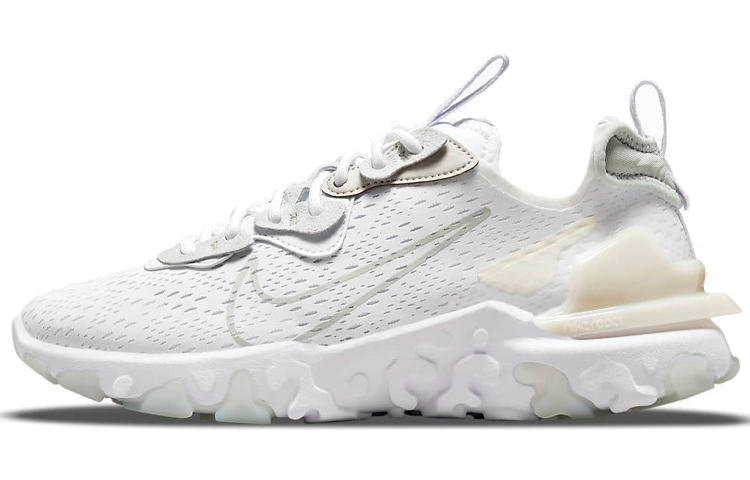 Buy Nike React Vision 輕便舒適 低筒跑步鞋 女款 白杏
