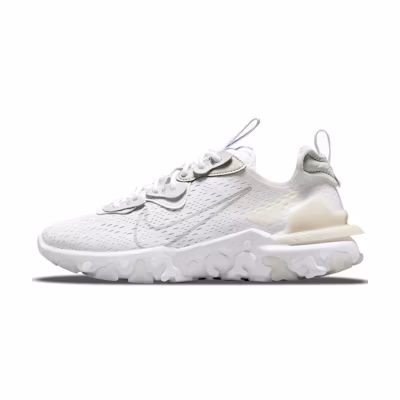 (W) Nike React Vision Sneakers White