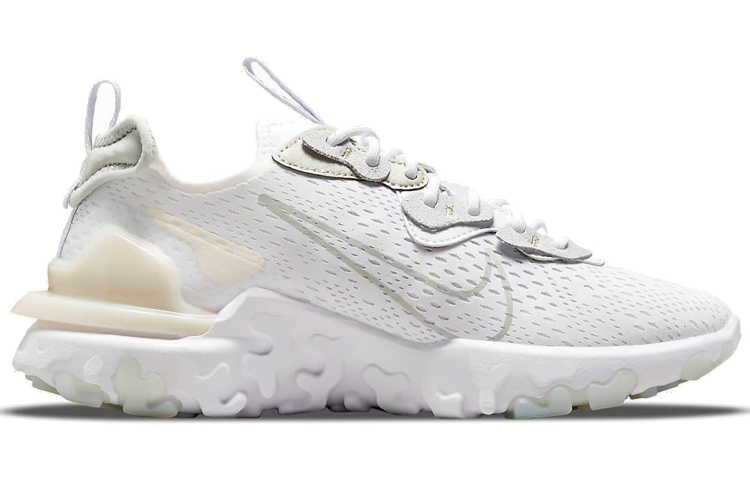 Order Nike React Vision 輕便舒適 低筒跑步鞋 女款 白杏