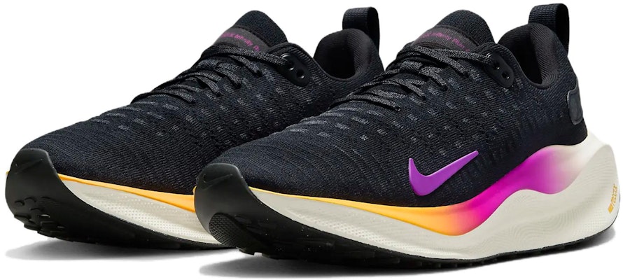 (Women) Nike ReactX Infinity Run 4 'Black Hyper Violet' DR2670-011 Lookbook (Women) Nike ReactX Infinity Run 4 'Black Hyper Violet' DR2670-011