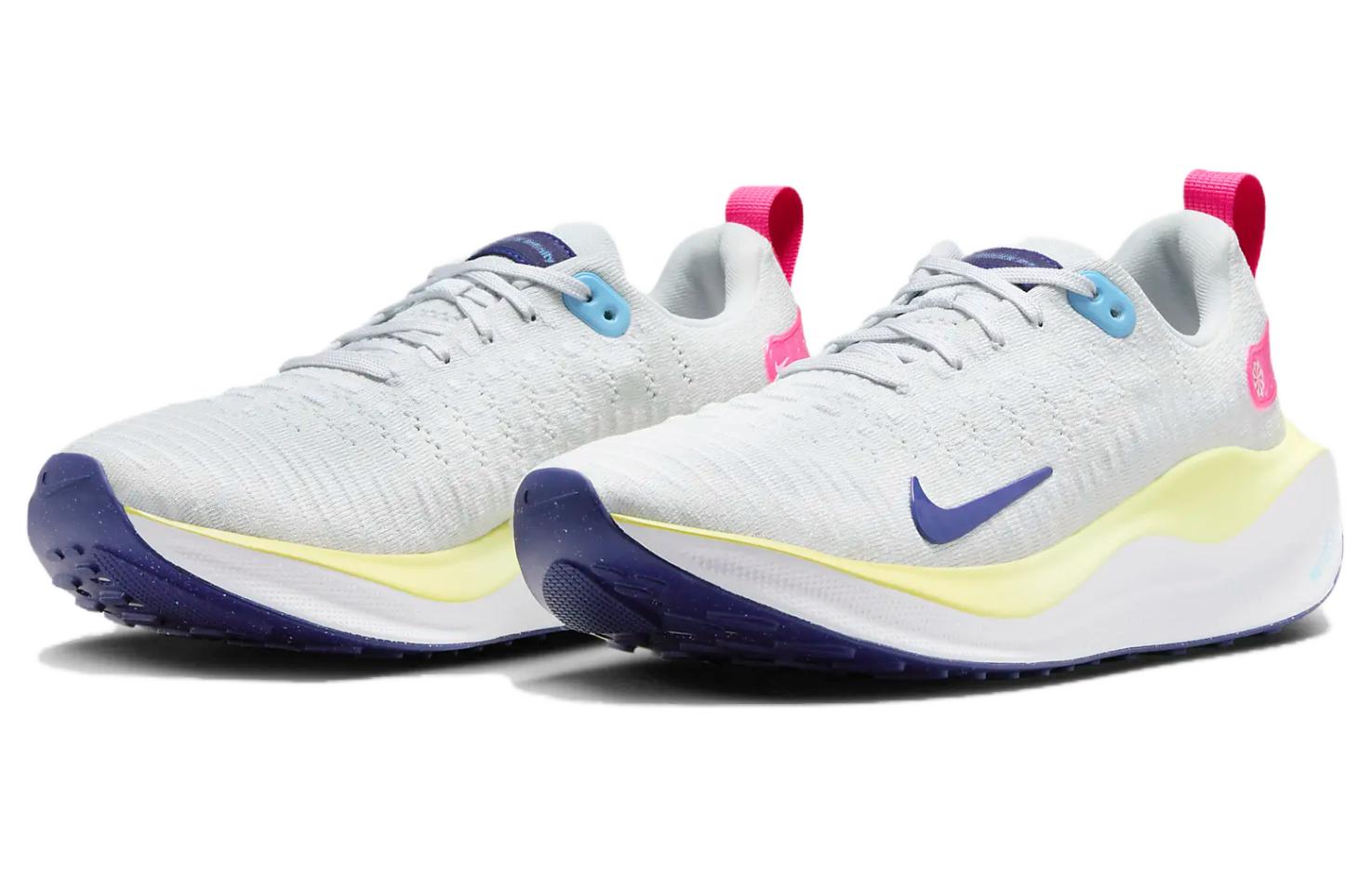 Lookbook (W) Nike ReactX Infinity Run 4 'Photon Dust Royal Pink' Sepatu Lari Wanita DR2670-009
