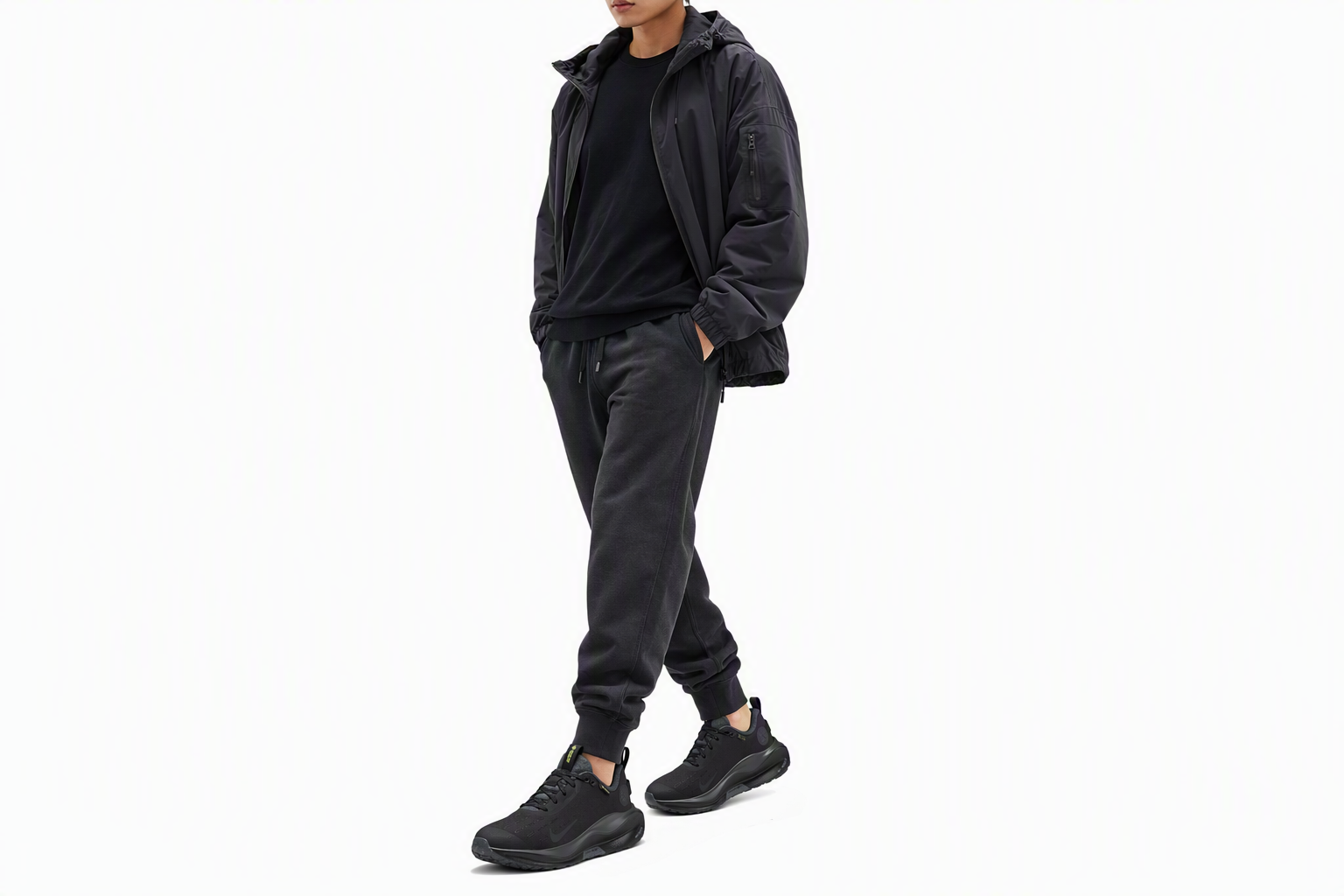 Order (W) 나이키 리액트X 인피니티 런 4 GTX "블랙 볼트" FB2197-002