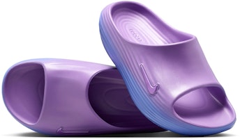 (Women) Nike ReactX Rejuven8 Slide Bright Violet Sapphire HV4484-500 (Women) Nike ReactX Rejuven8 Slide Bright Violet Sapphire HV4484-500