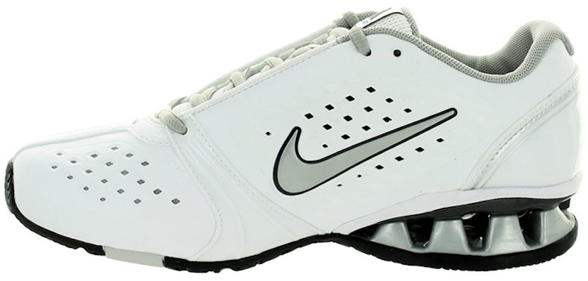 Women Nike Reax Rockstar White Metallic Silver 415355 103