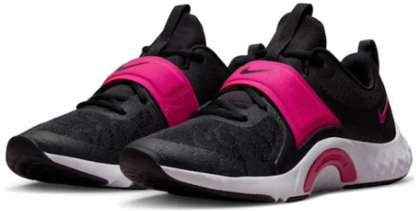 (W) 耐克Renew In-Season TR 12 '黑色活力粉' DD9301-003 Lookbook (W) 耐克Renew In-Season TR 12 '黑色活力粉' DD9301-003