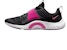 (W) Nike Renew In-Season TR 12 'Hitam Merah Jambu Aktif' DD9301-003