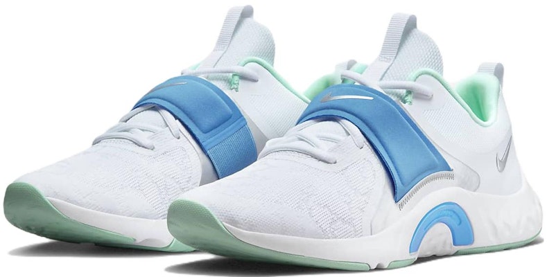 (Women) Nike Renew In-Season TR 12 'White University Blue' DD9301-100 Lookbook (Women) Nike Renew In-Season TR 12 'White University Blue' DD9301-100