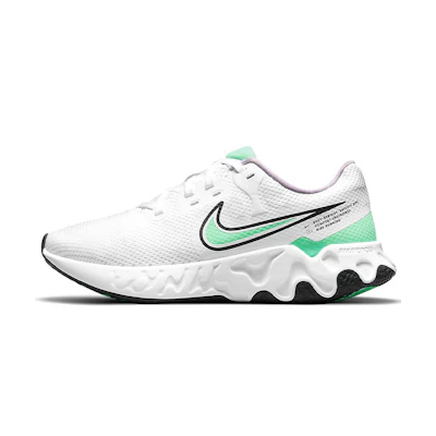 (W) Nike Renew Ride 2 'White Green Glow'