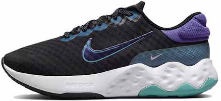 (Women) Nike Renew Ride 3 'Black Dark Iris' DC8184-005 (Women) Nike Renew Ride 3 'Black Dark Iris' DC8184-005