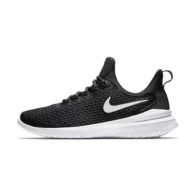 (W) Nike Renew Rival 2E Wide 'Black White'
