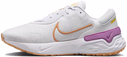(Women) Nike Renew Run 4 'White Purple Orange' DR2682-102 (Women) Nike Renew Run 4 'White Purple Orange' DR2682-102