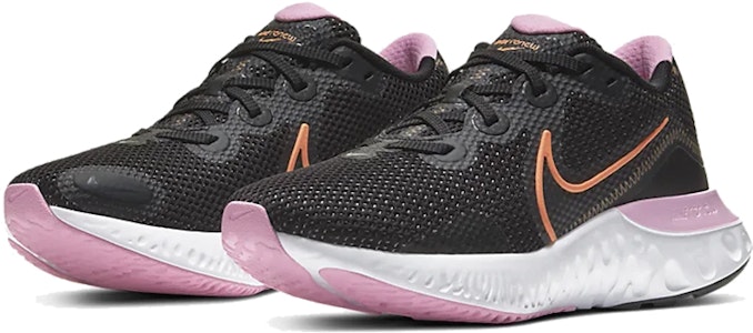 (W) Nike Renew Run 'Hitam Putih Pink' CK6360-001 Lookbook (W) Nike Renew Run 'Hitam Putih Pink' CK6360-001