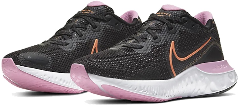 (W) Nike Renew Run 'Hitam Putih Pink' CK6360-001 Lookbook (W) Nike Renew Run 'Hitam Putih Pink' CK6360-001