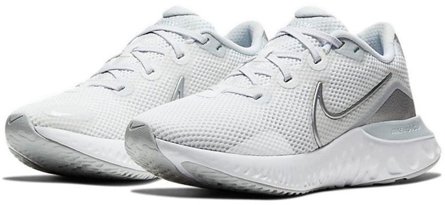 (Women) Nike Renew Run 'White Metallic Silver' CK6360-003 Lookbook (Women) Nike Renew Run 'White Metallic Silver' CK6360-003