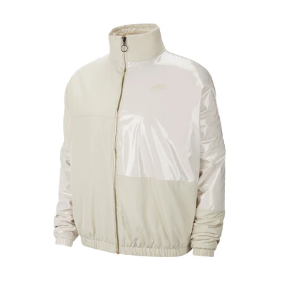 (Women) Nike Retro Glossy Paneled Track Jacket Women’s White CZ1870-140